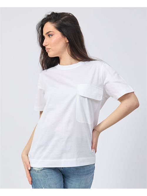 Alessia Santi cotton T-shirt with patch pocket ALESSIA SANTI | 511SD64007S2127